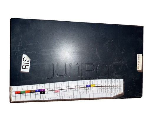 Juniper EX2200-48T-4G Network Switch – a black box with a white label on it