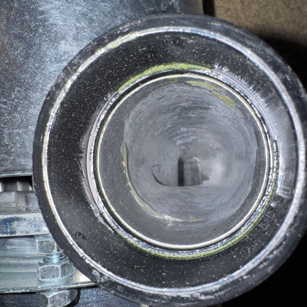 Furnace Draft Inducer/Wood Stove Fan, DaveyDooDeals – a close up of a metal object with a hole