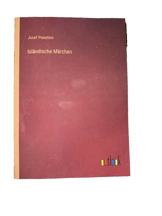 Islndische Mrchen, DaveyDooDeals – a book with a red cover and a yellow border