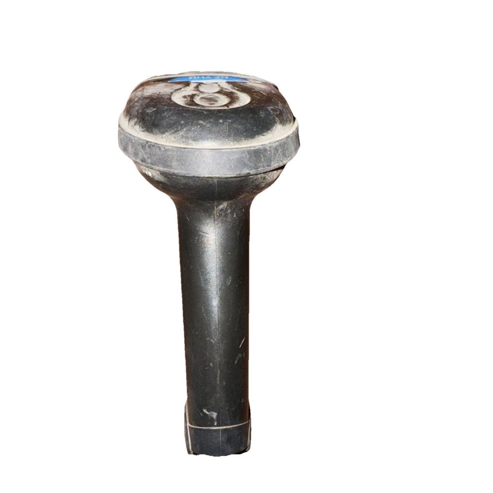 NT-1698W Netum Barcode Scanner – a metal knob with a blue button on it
