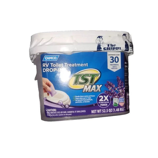 Camco TST MAX Camper RV Toilet Treatment Drop-Ins - Control Odors & Waste – tf pro - treatment wipes