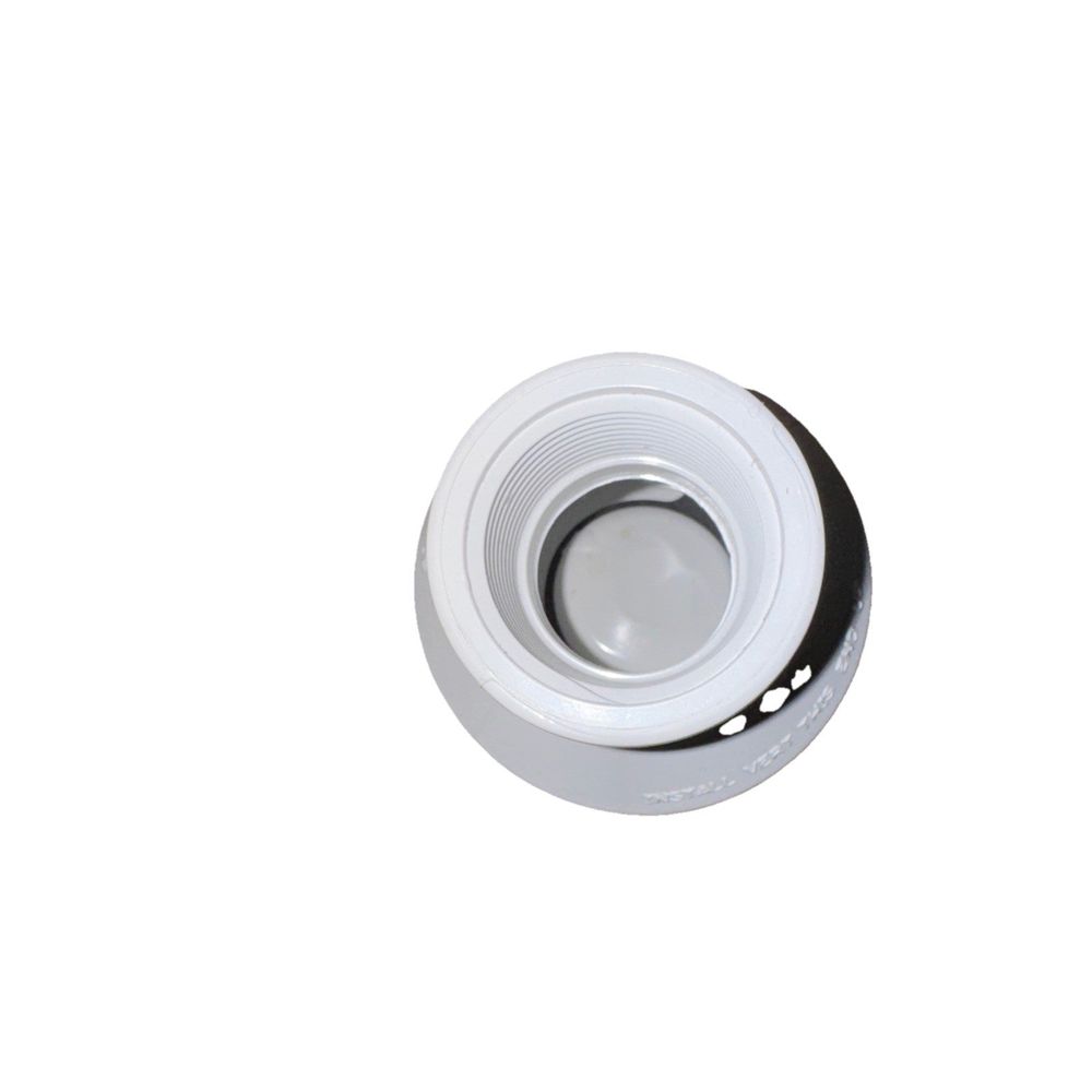1" PVC Utility Swing Check Valve, Threaded, EPDM, S1520-10F, DaveyDooDeals – a white light with a black base