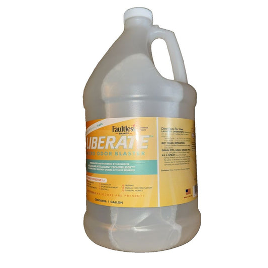 Liberate Micro Odor Blaster - 1 Gallon, Faultless – a gallon of beat