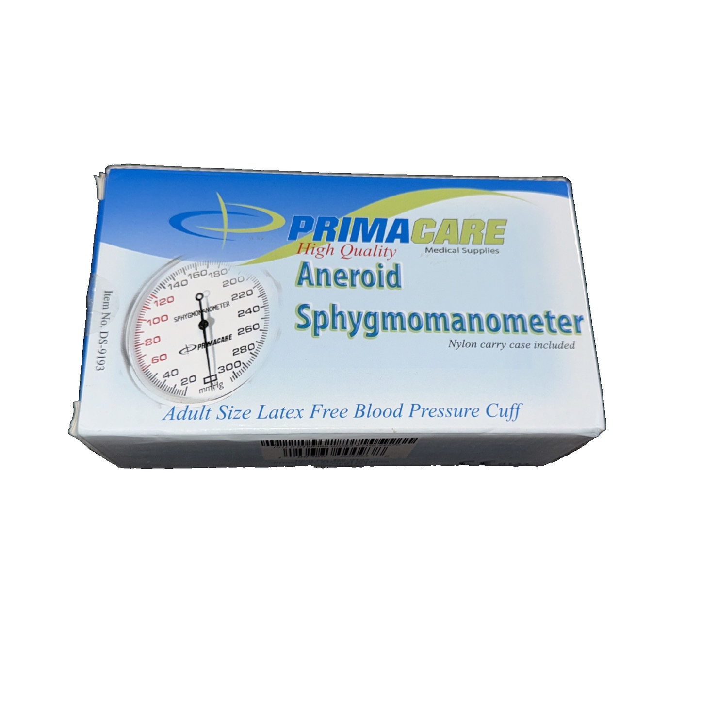 Primacare DS-9193 Large Adult Blood Pressure Kit with Aneroid Shpygmomanometer