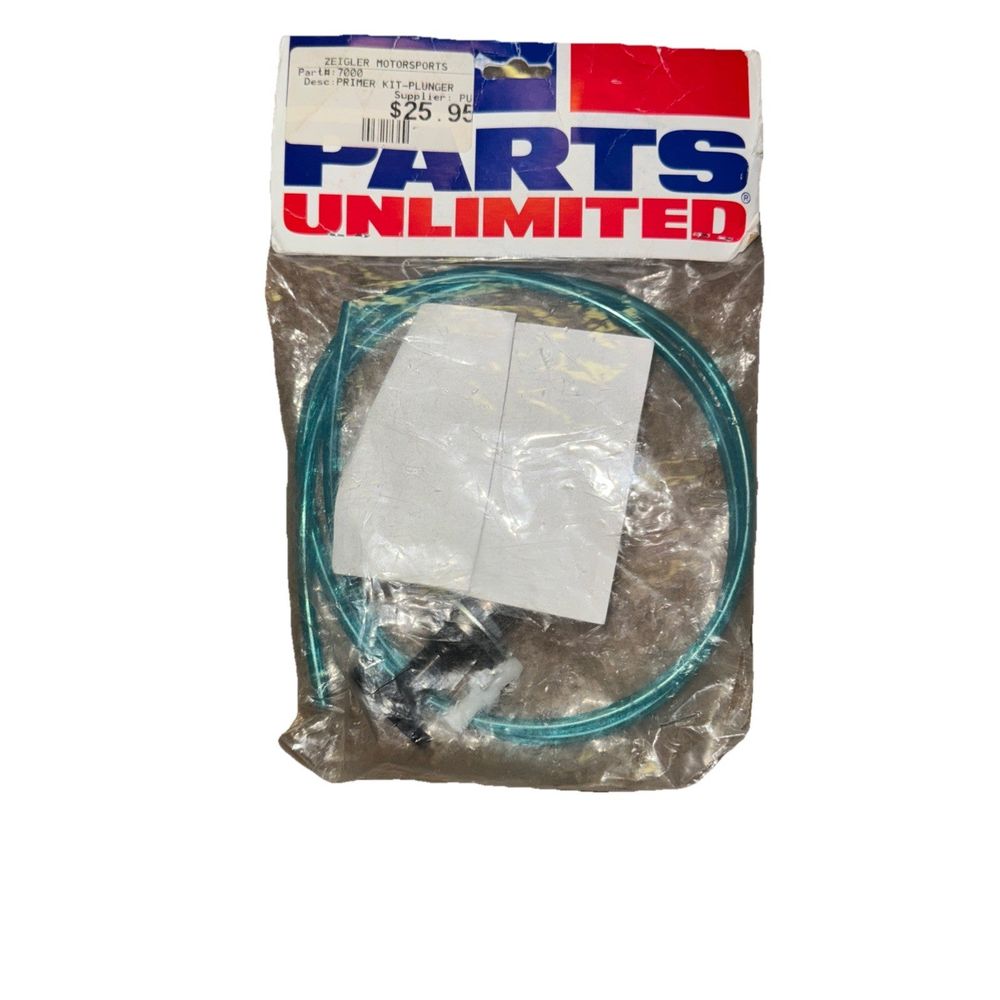 SNOWMOBILE PRIMER KIT PARTS UNLIMITED 7000 – a packaged package of parts for the engine