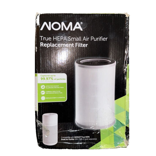Noma True Hepa Air Purifer Replacement Filter Small – a box of a filter filter for a water fike