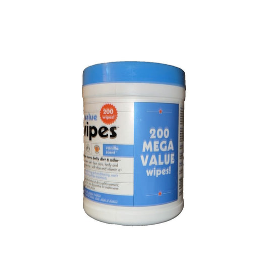 Petkin Pet Wipes Mega Value Pack 200ct – a can of wipes for the use of a toilet