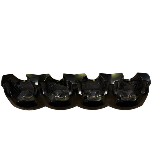 CRD5501-4000ER - Zebra MC55, MC65 Charging Cradle (4-Slot) (No Power Cable) – a group of four black plastic cups