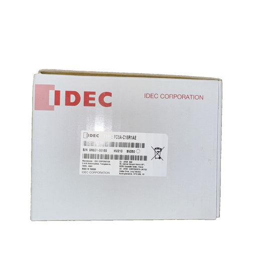 FC6A-C16R1AE | 16IO CPU 100-240VAC Relay | FCA, IDEC – a box of idc corporation ' s new product