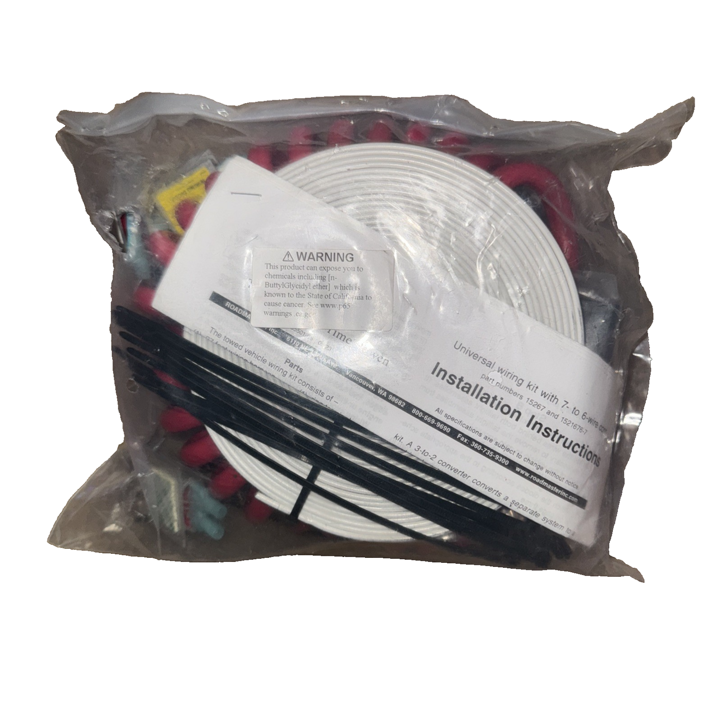 ROADMASTER 15267 DIODE 7 WIRE-6 WIRE FLEX COIL WIRE