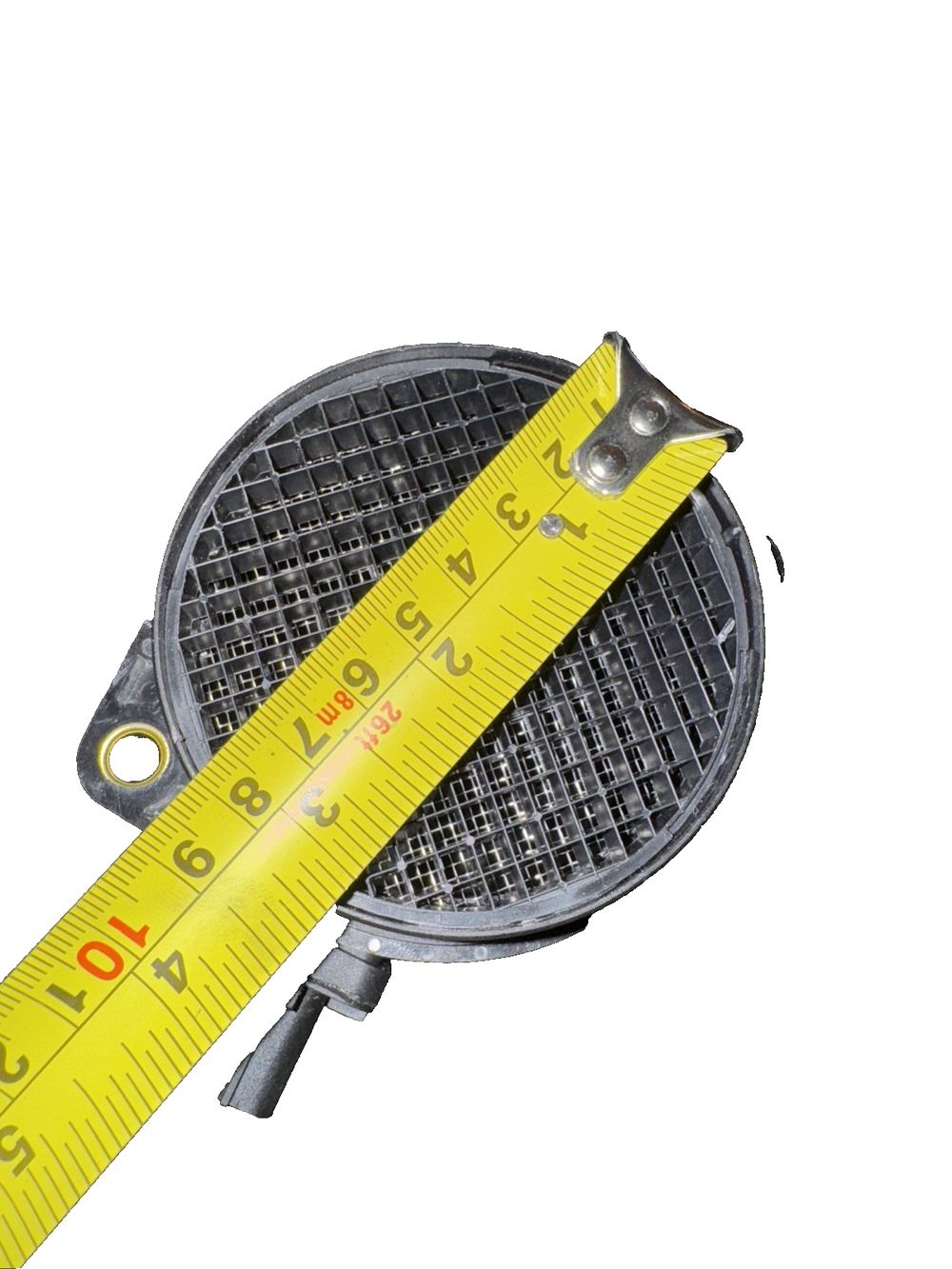 Mass Air Flow Sensor Kit PBT-GF30, Unbranded – a measuring ruler on top of a grill