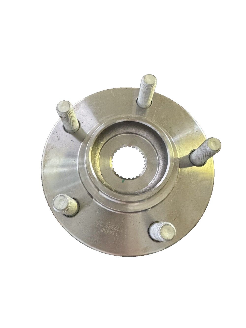 SCITOO 512382 Wheel Hub and Bearing Assemblies for Mitsubishi Lancer 2 Pack – a close up of a metal wheel hub