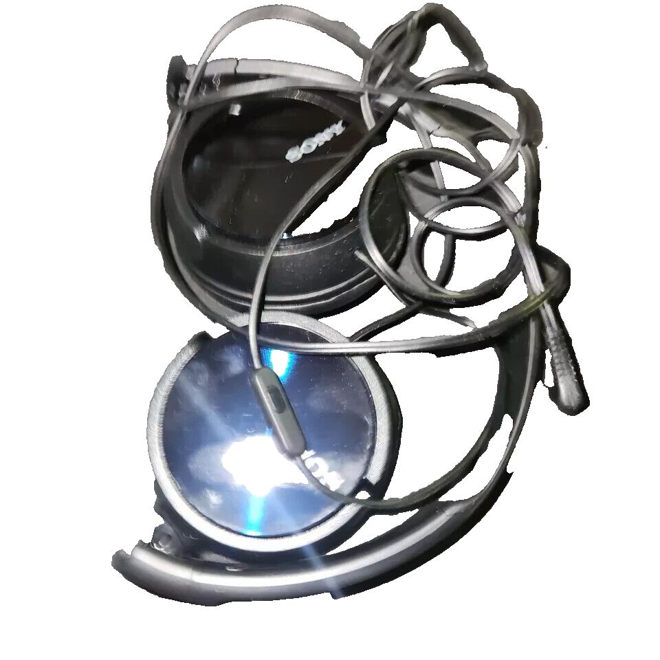 Sony MDRZX310AP/B On-Ear Headphones - Black (Damaged Packaging) – a pair of glasses with a light shining through them