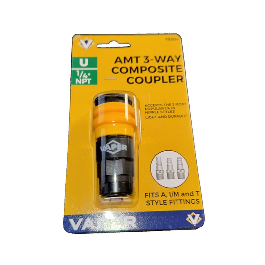 Titan 19304 AMT 3-Way Composite Coupler-Female