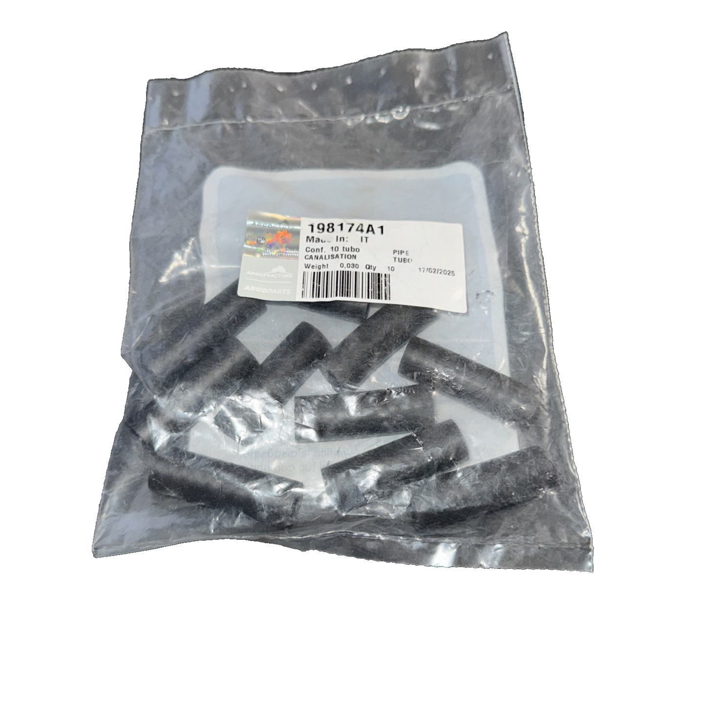 HOSE,44MM LONG 198174A1 Argo Parts 10 pack