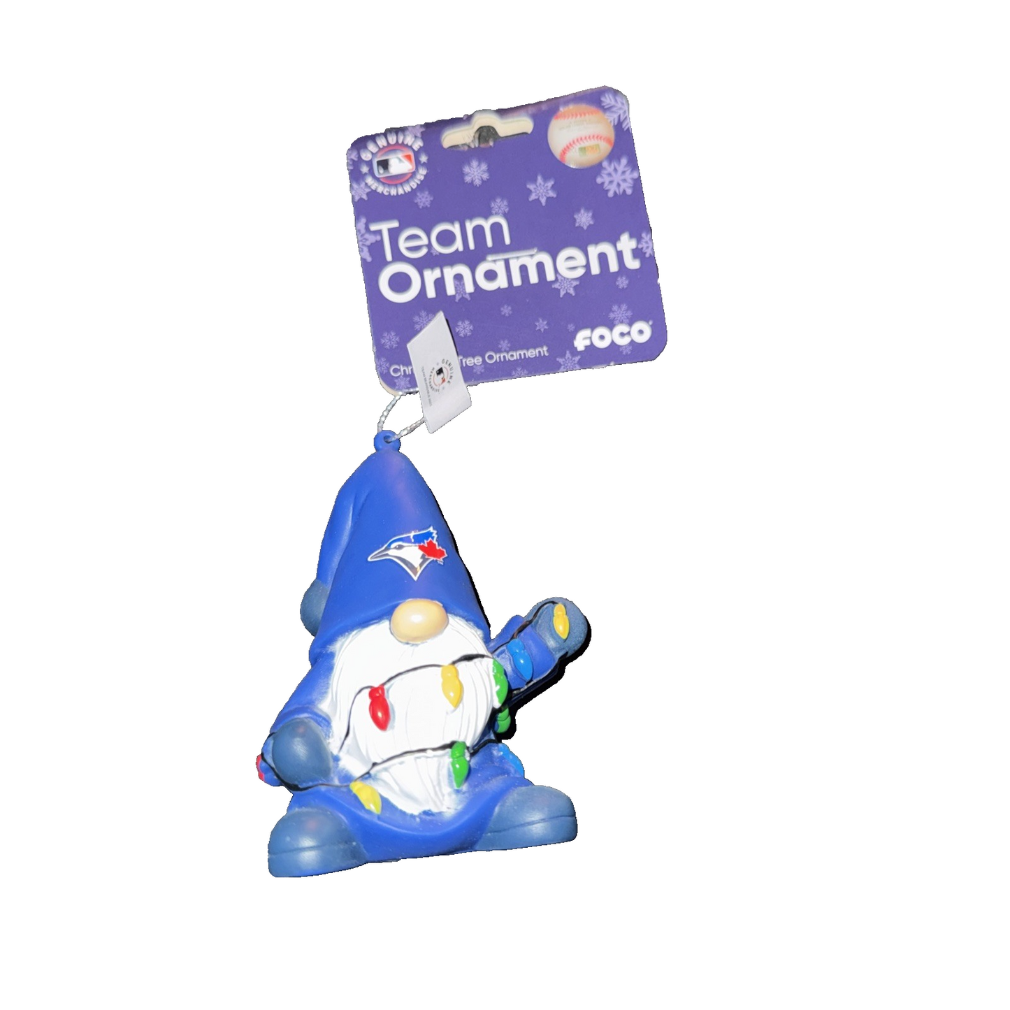 FOCO Toronto Blue Jays Gnome Ornament