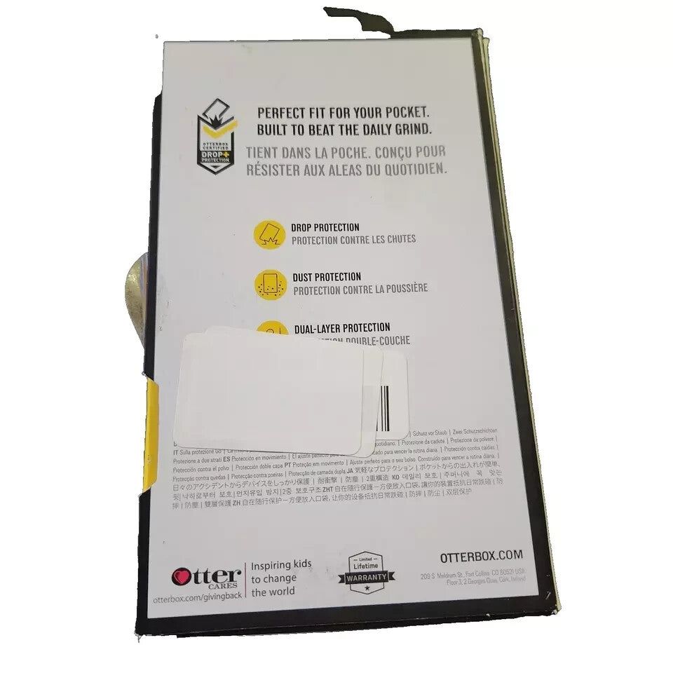 OtterBox Commuter Series Case iPhone 11 Pro - Cupids Way Rosemarine Pink Durabl – a white card with a yellow label on it