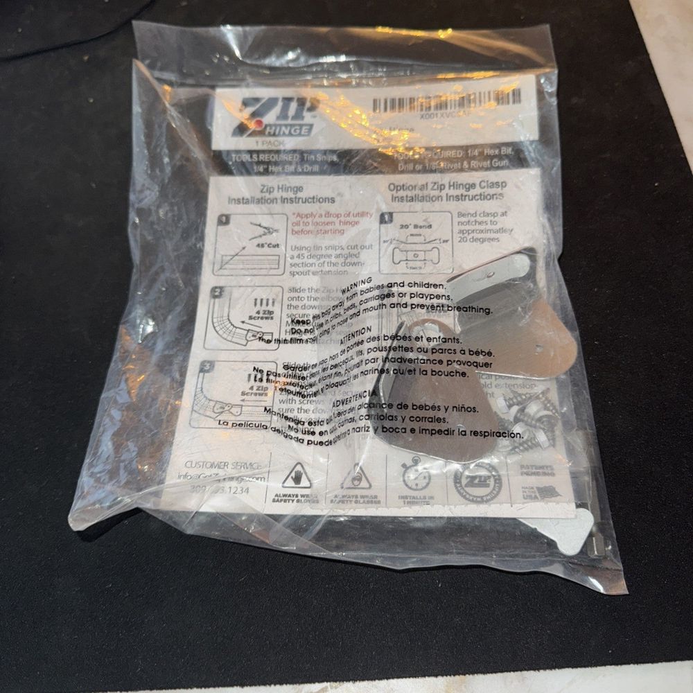 Zip Hinge 1 Pack Plus, DaveyDooDeals – a bag of food sitting on a counter