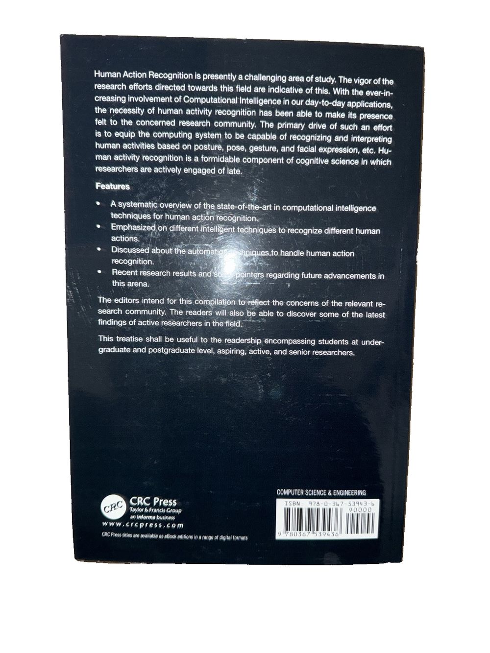 Computational Intelligence for Human Action Recognition, DaveyDooDeals – the book cover for the book, the book of the day