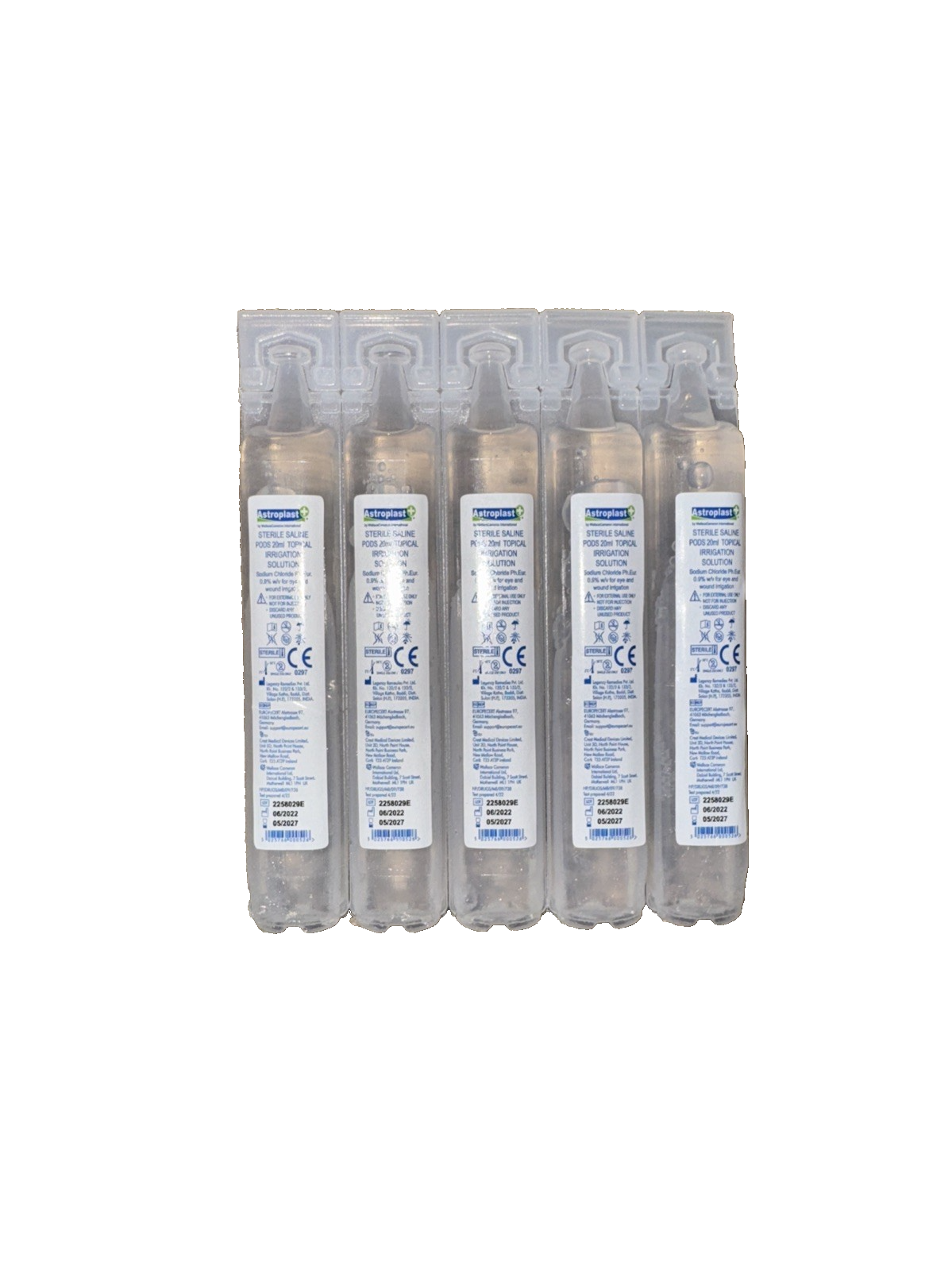 Sterile Eye Wash Pods 20ml (Pack 25)
