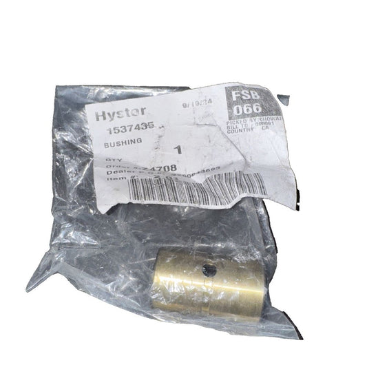 Hyster 1537435 BUSHING HY1537435 – a piece of plastic wrap with a label on it