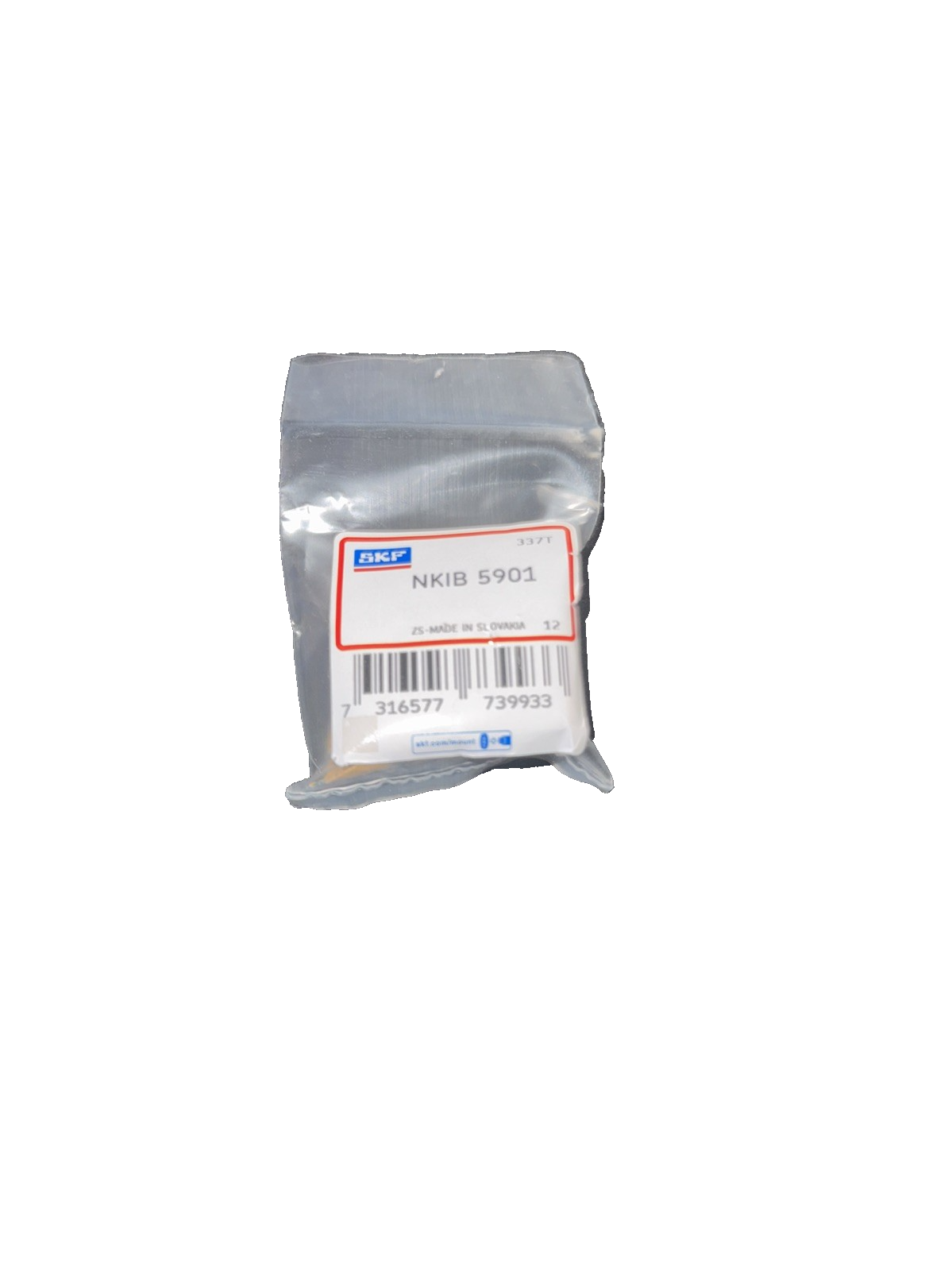 SKF NKIB5901 Combined Needle Cover Su Misura/Skin 12x24x17, 5mm 5 Pack