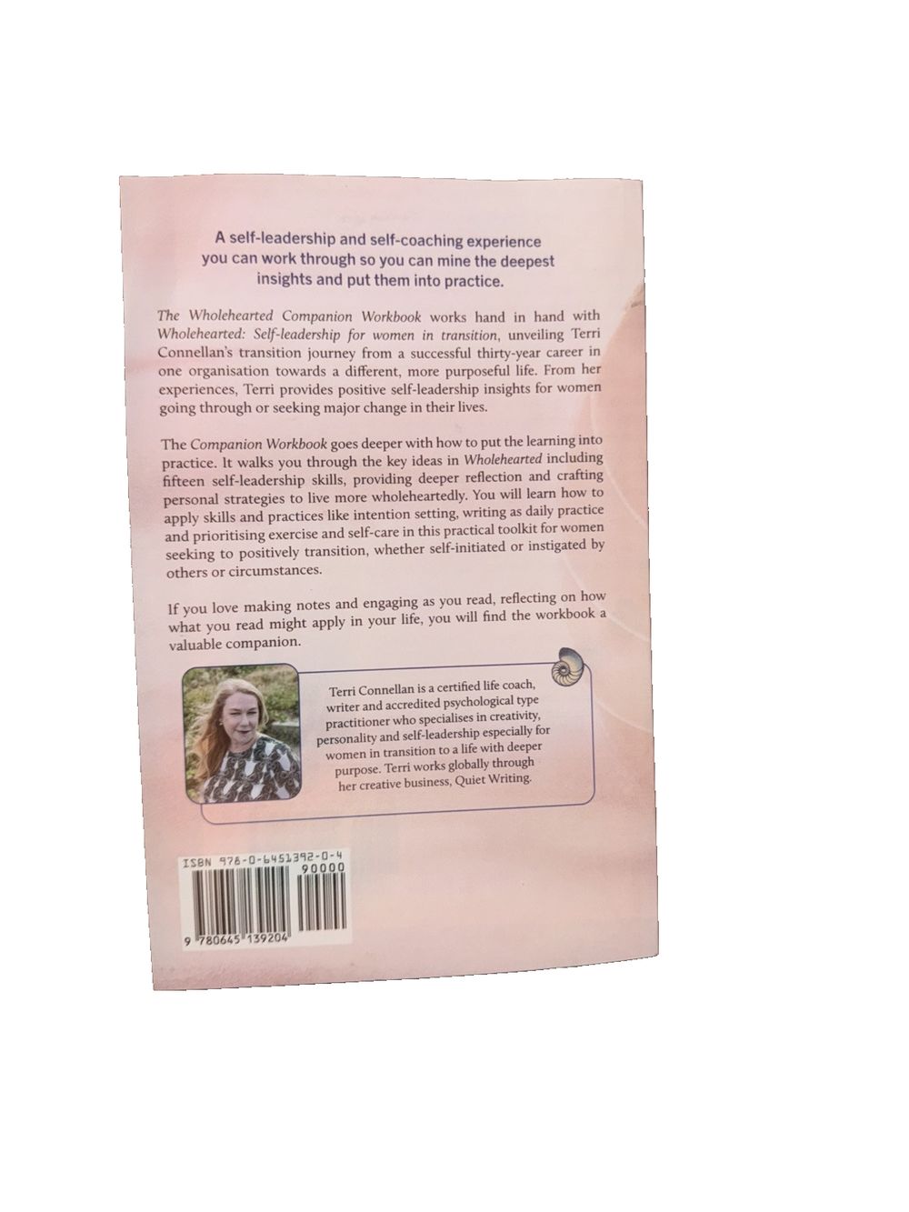 Wholehearted Companion Workbook: Self-leadership for women in transition, DaveyDooDeals – the book cover for the book, a book about the lif…