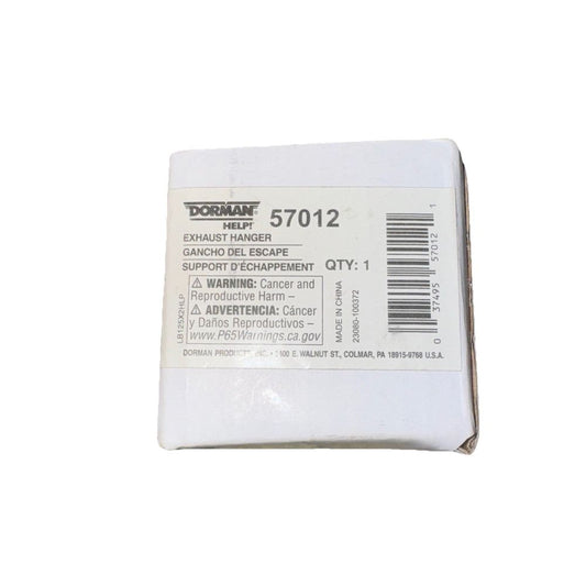 Exhaust System Hanger Dorman 57012 – torll 57122 - 1 / 2 - 1 / 2 - 1 / 2 - 1