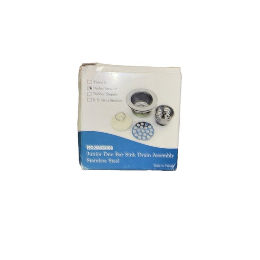 Varnahome Junior Duo Bar Stainless Steel Strainer Assembly – a box of silver and silver rings