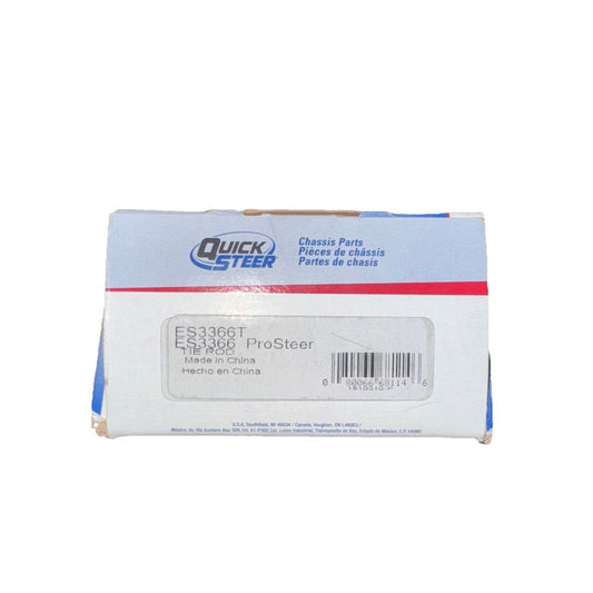Quick Steer ES3366T Tie Rod End, QuickSteer – a box of white paper with a blue stripe