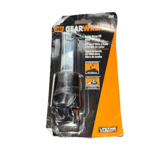 GEARWRENCH 1/2" Drive Nylon Strap Oil Filter Wrench - 3149 – the gear wrens are made from steel and are available in a variety of sizes