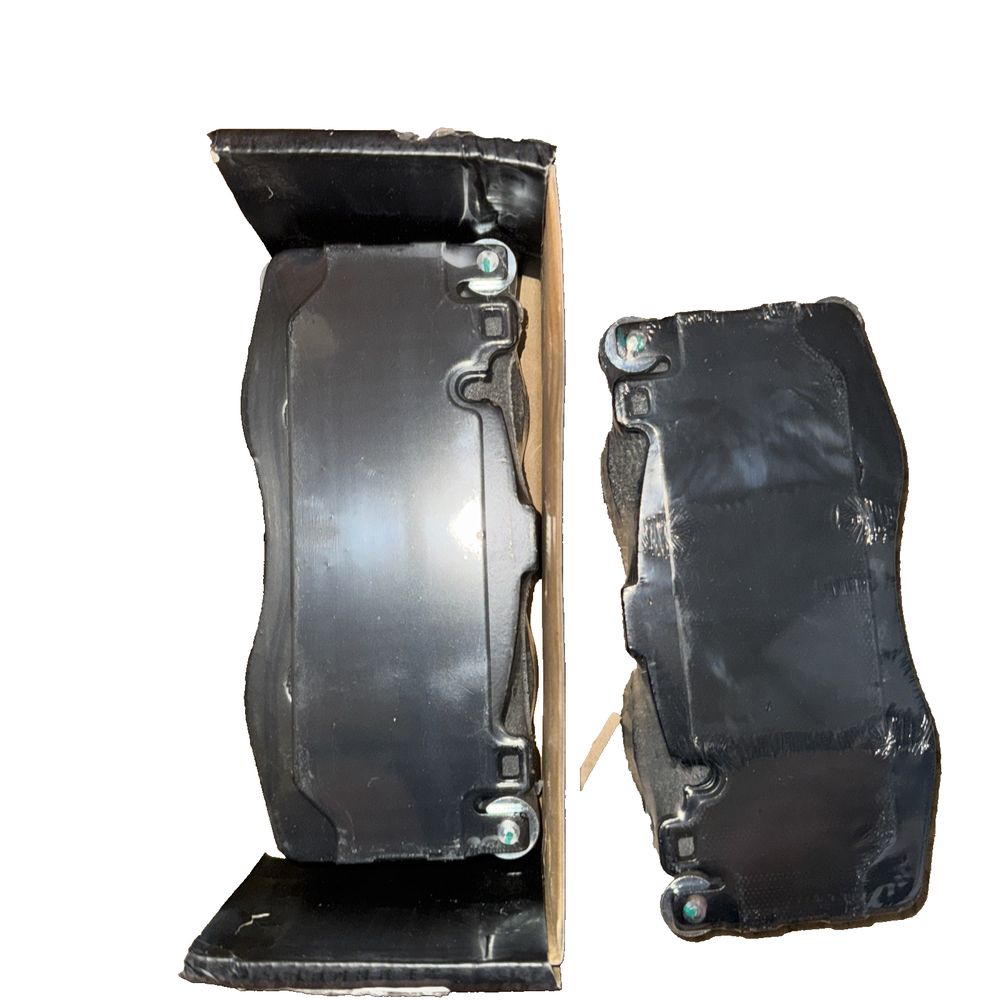 Dynamic Friction 1551-1738-00 - Brake Pads – a pair of black plastic wheels