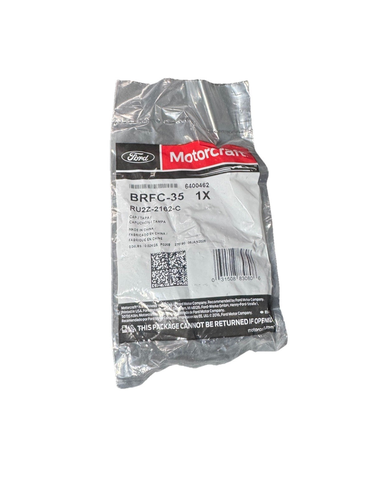 Motorcraft™ Brake Master Cylinder Reservoir Cap - Ford (BRFC-35
