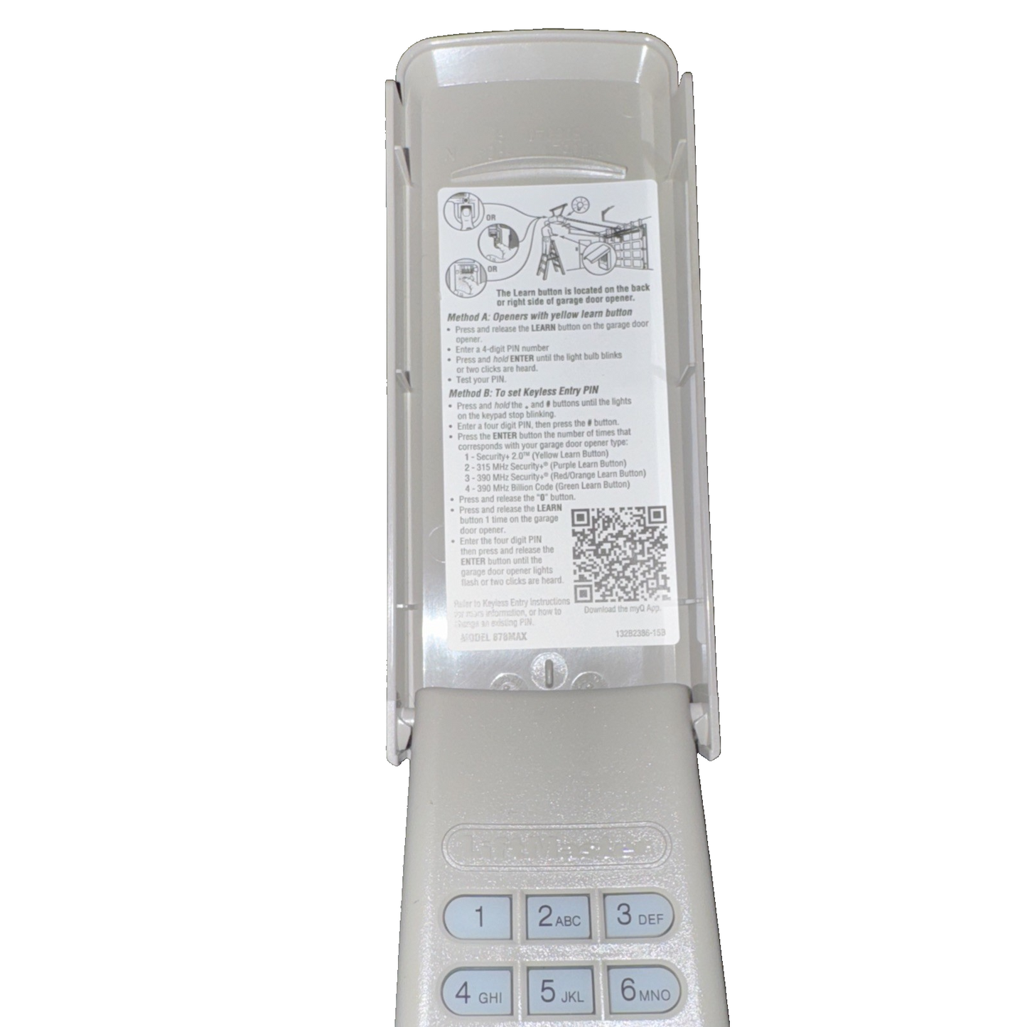 Lift Master 878MAX Wireless Keyless Entry System