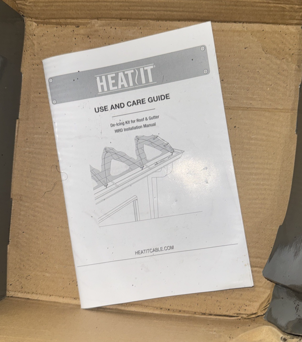 Heat it Roof And Gutter De-iCing Cable Kit