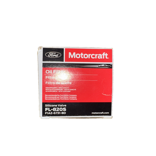 Motorcraft FL820S Silicone Valve Oil Filter