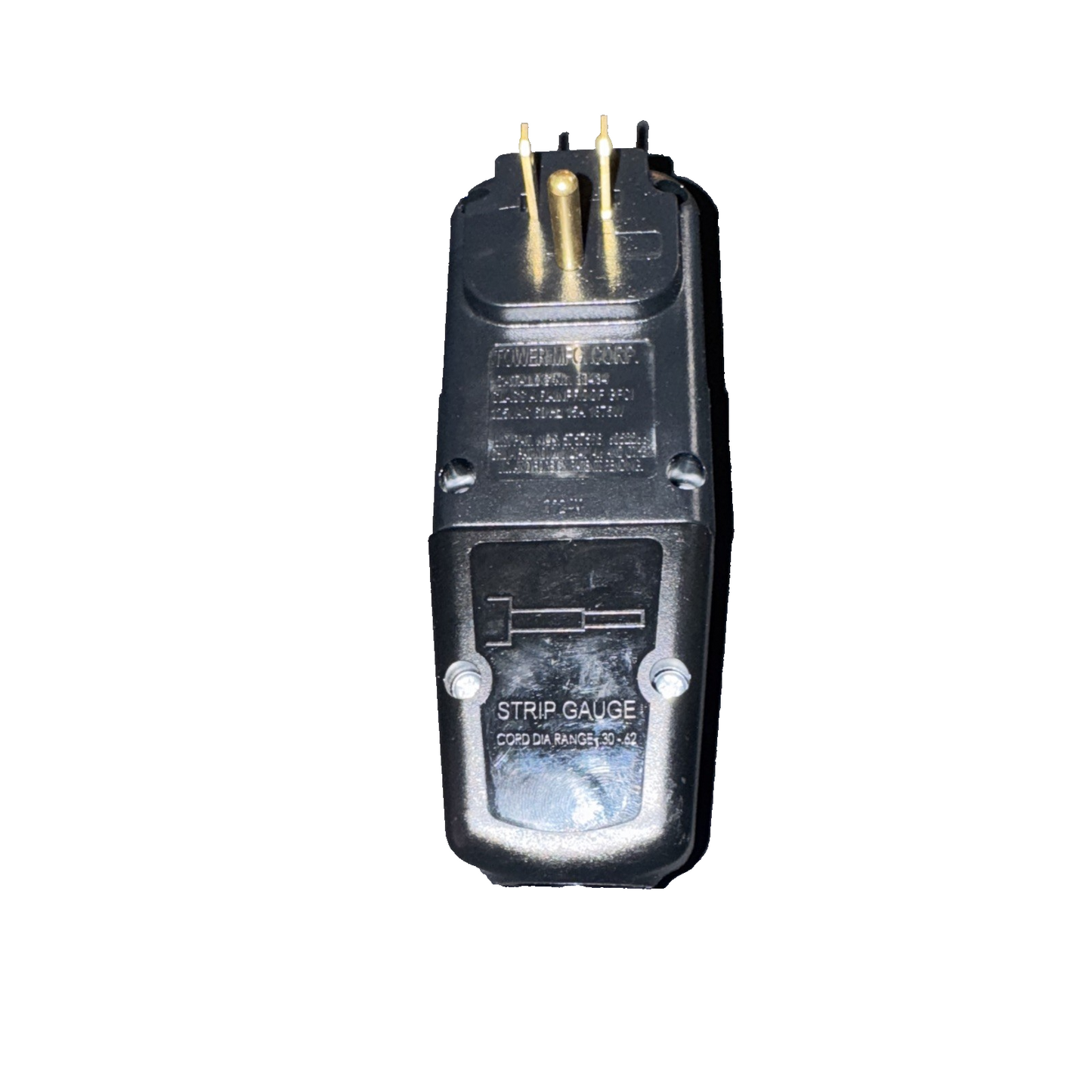Tower Mfg Corp 30434 Class A Rainproof GFCI cord END