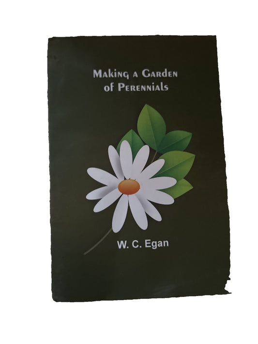 Making a Garden of Perennials, DaveyDooDeals – a black book with a white flower on it