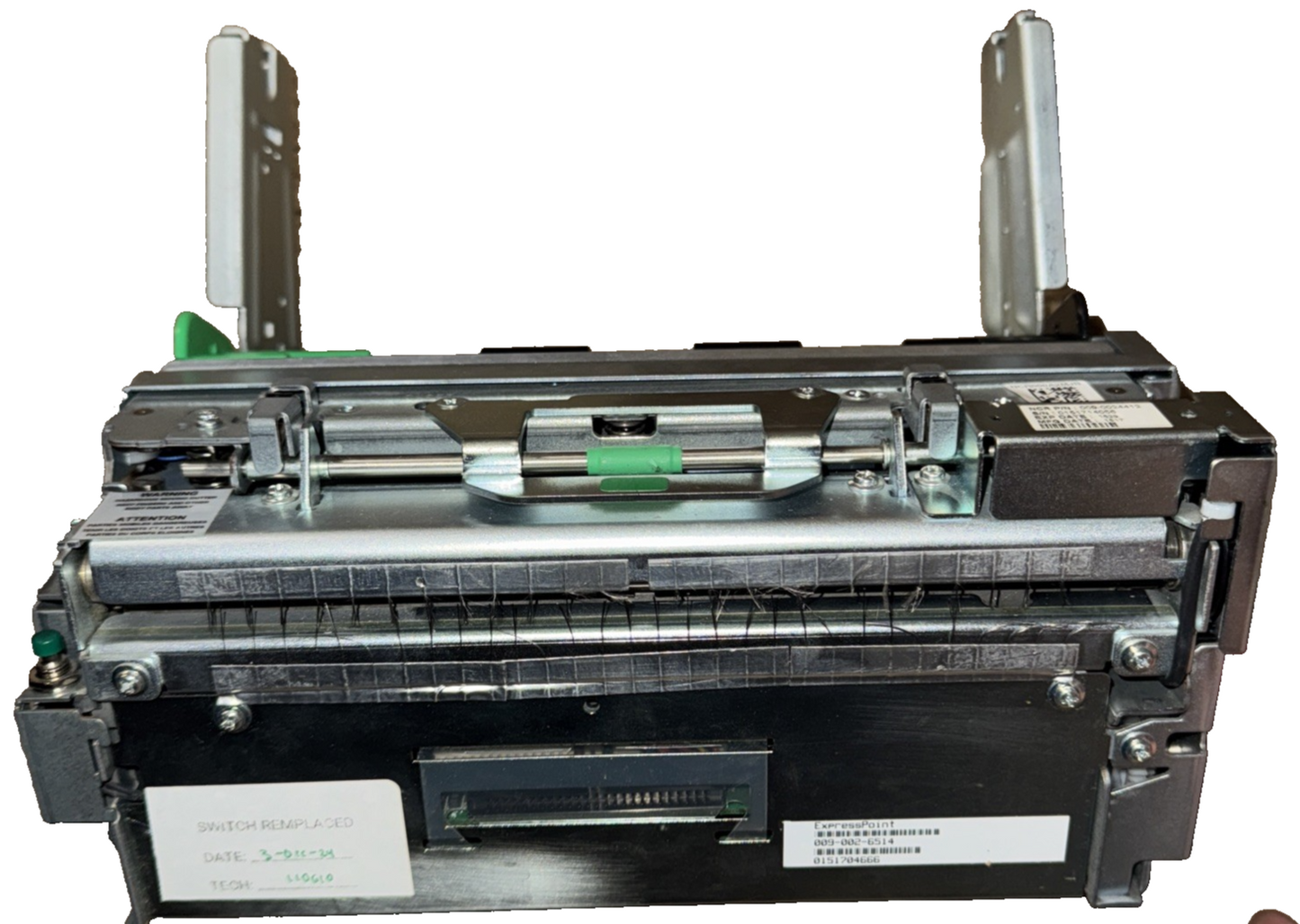NCR USB 1ST THERMAL STATEMENT ATM PRINTER PN: 009-0026514