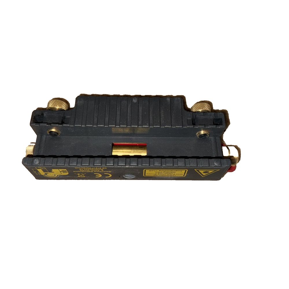 BMI Laserboy II 30 m – a black and gold toner with a red handle