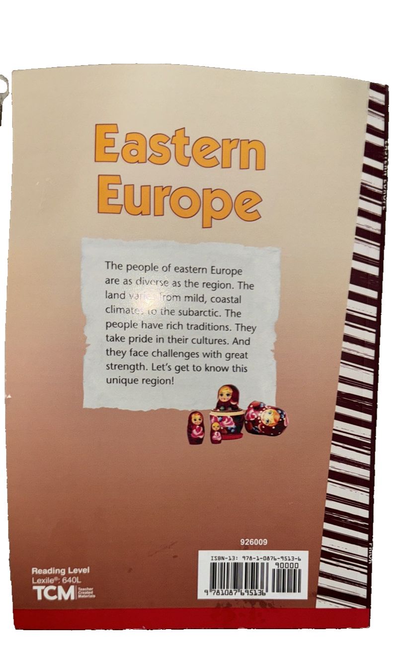 Eastern Europe By Jenifer Prior, DaveyDooDeals – the cover of the book, eastern europe