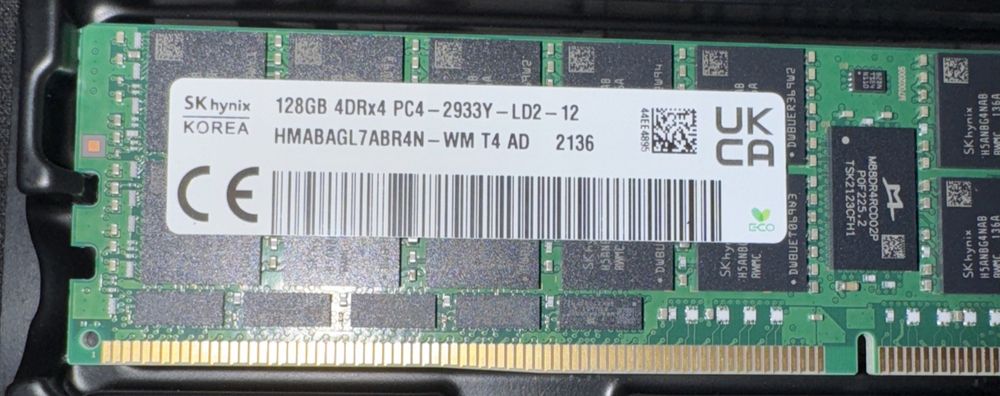 4X77A 12203 ECC DIMM Memory Upgrade 128Gb Lenevo, Lenovo – the ram module is attached to the ram module