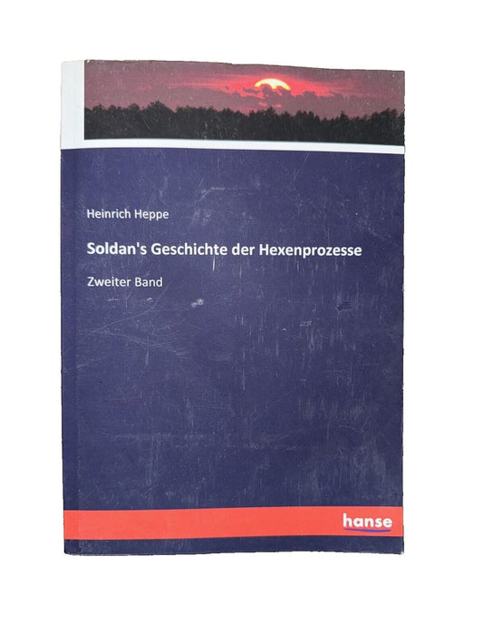 Soldan's Geschichte der Hexenprozesse: Zweiter Band, DaveyDooDeals – the cover of the book, ' the sun '