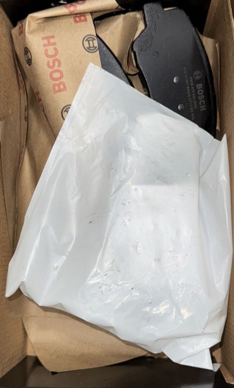 Bosch BC1593 QuietCast Premium Ceramic Disc Brake Pad – a knife in a box