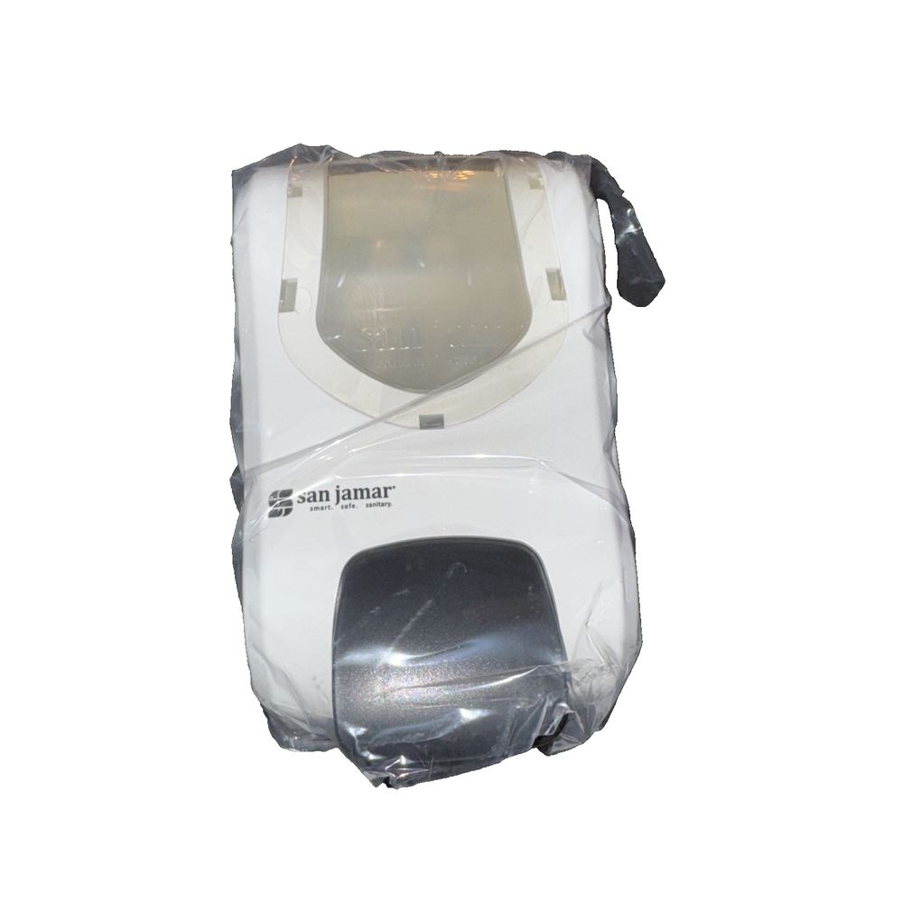 SF970WHCL - RELY MANUAL SUMMIT FOAM SOAP - WHCL – a white backpack with a black handle