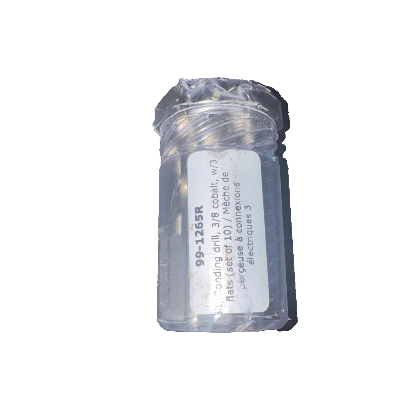 99-1265R Bonding Drill 3/8 Cobalt W/3 Flats (Set of 10)