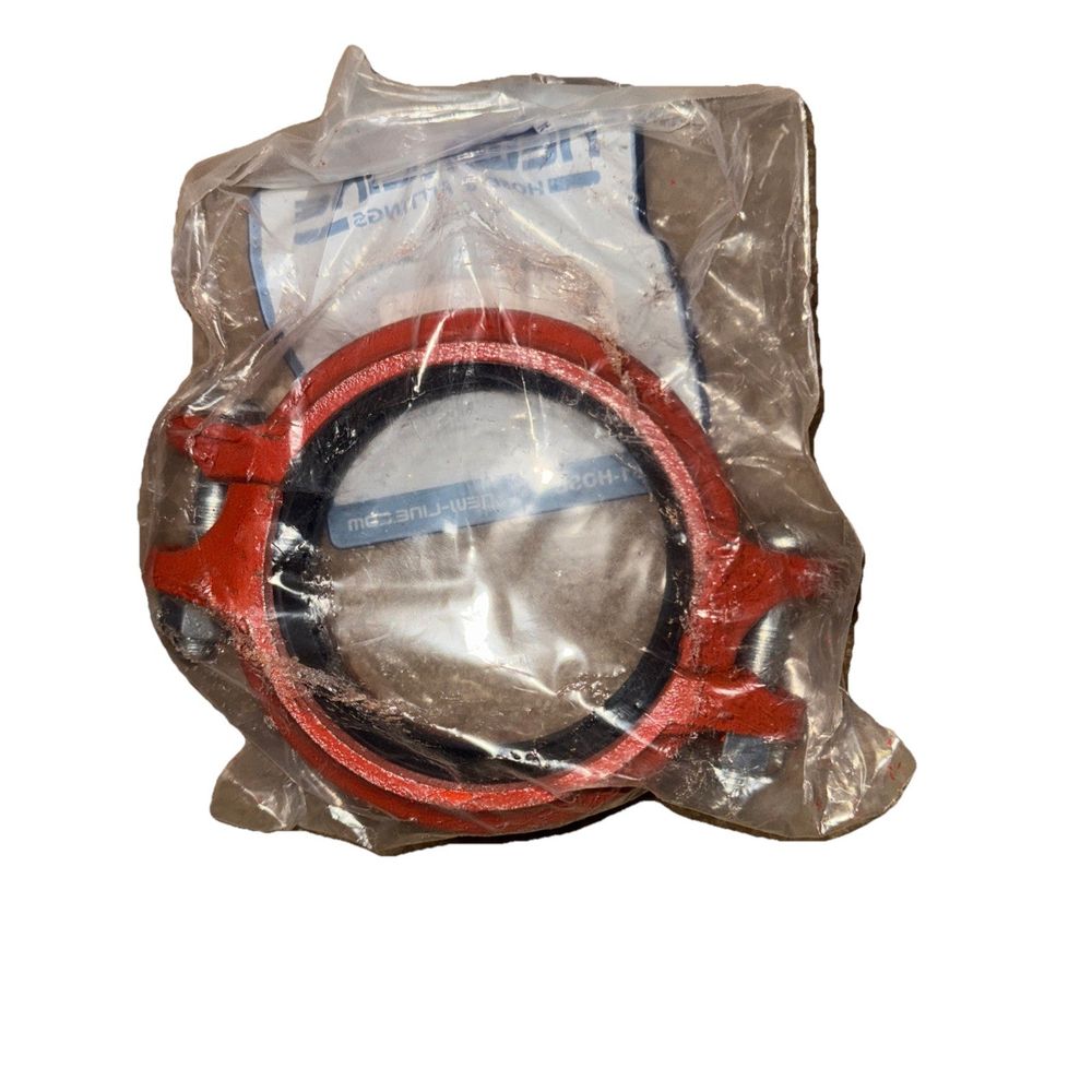 SJ-Z05E-400 4" Grooved Rigit CPLG 350 PSI W/Angle Pad, DaveyDooDeals – a red and black bearing bearing bearing bearing bearing bearing bear…