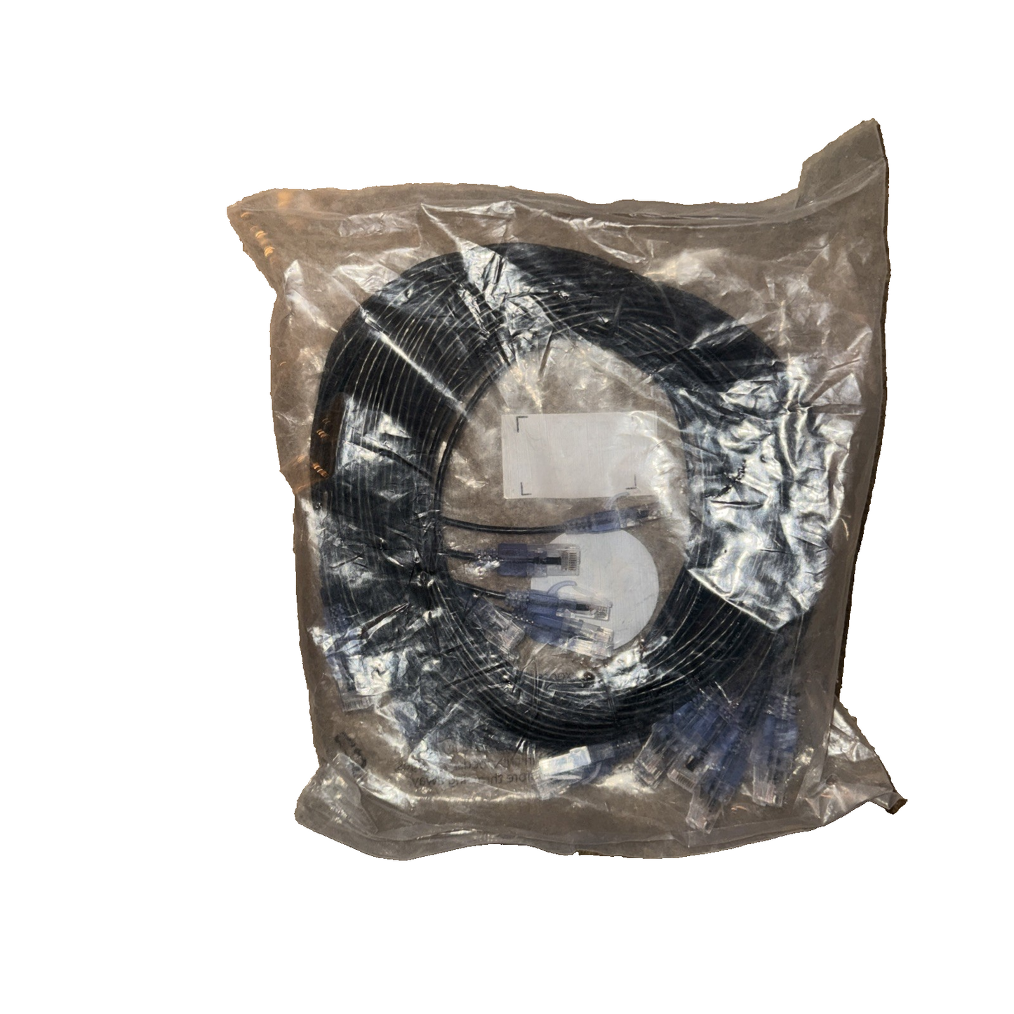 Monoprice Cat6A Ethernet Patch Cable 10ft 5-Pack Black