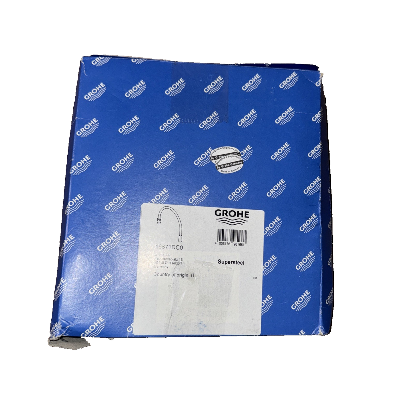 GROHE Shower Hose 46871 Supersteel