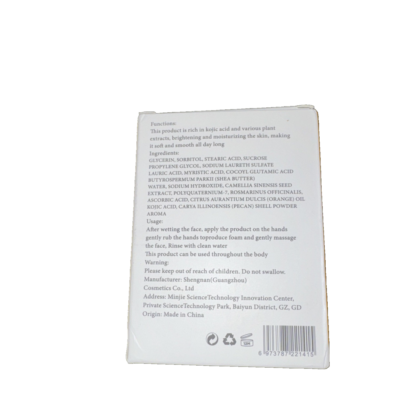 YurherSu Turmeric & Kojic Brightening Soap 2 Pack